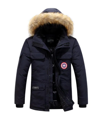 men's winter quilted jacket
