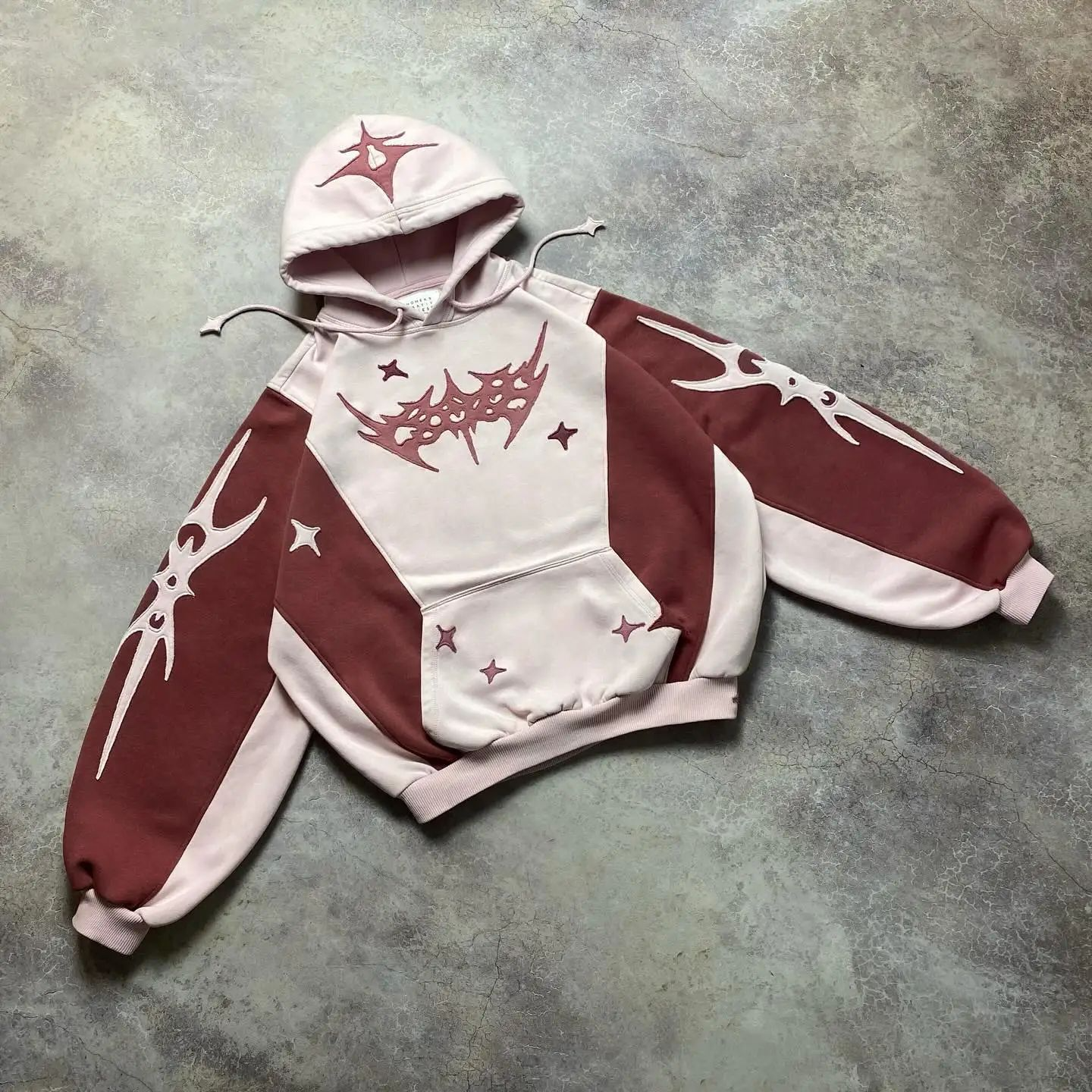 Y2K grunge pullover hoodies for women