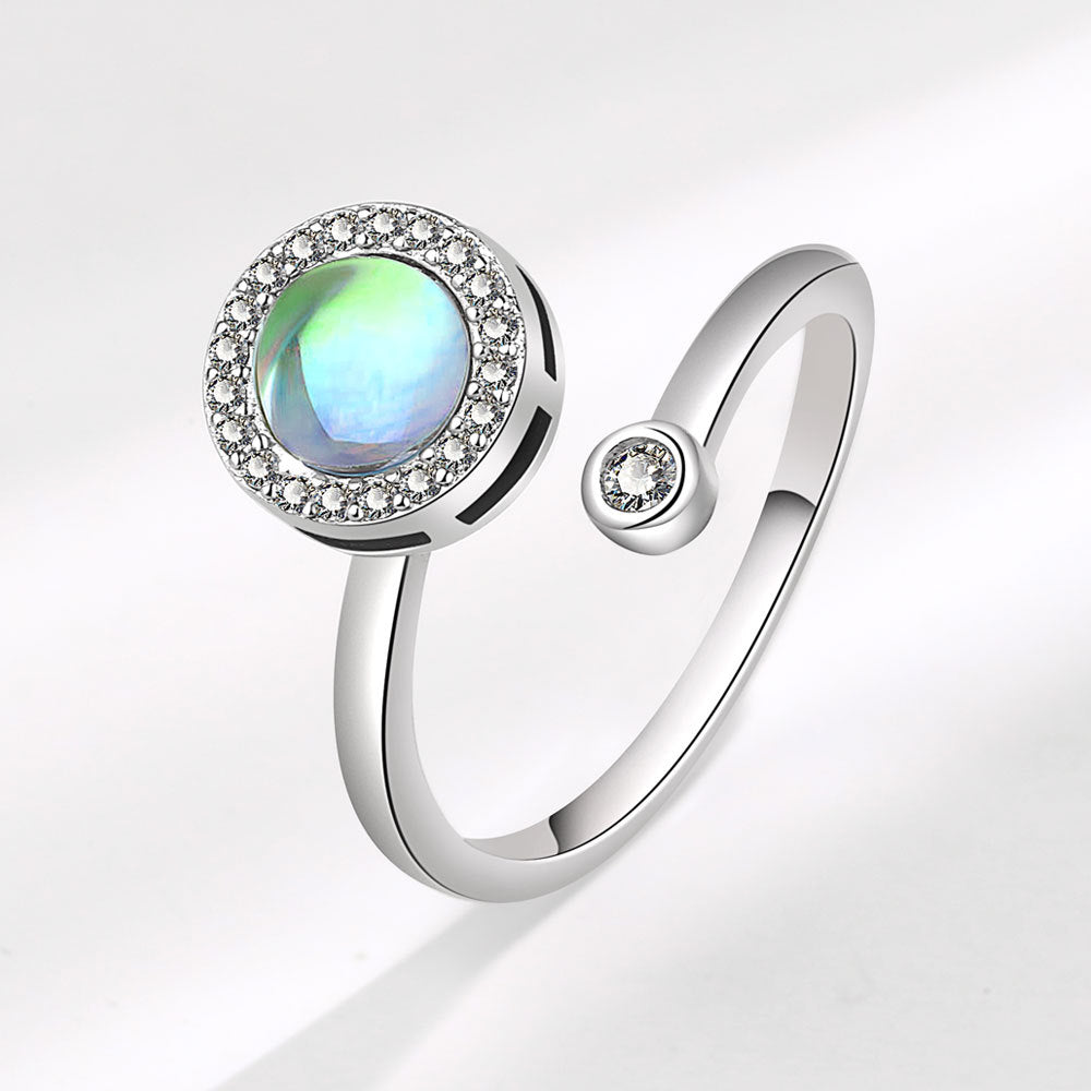 stylish women's rotatable ring