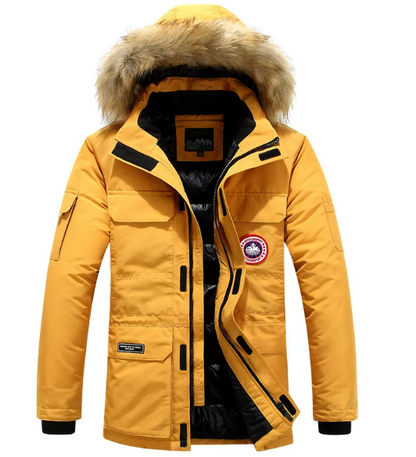 men's winter quilted jacket