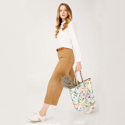 big leather shoulder bag