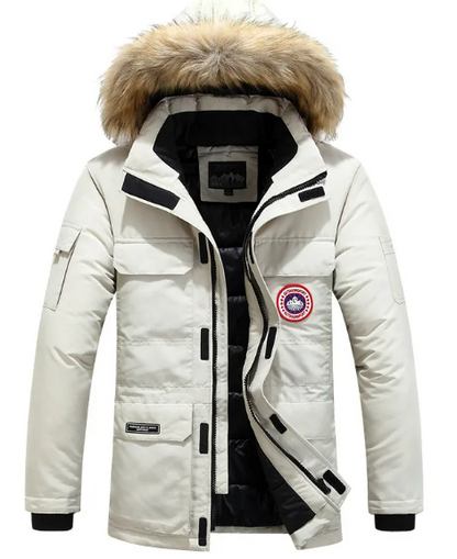 men's winter quilted jacket