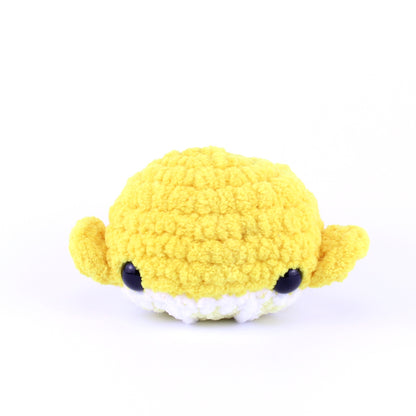Lauren the Lemon Whale Crochet Plushie