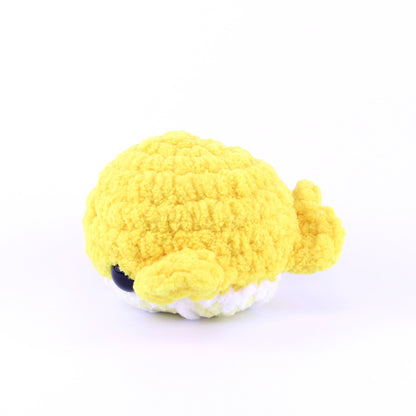 Lauren the Lemon Whale Crochet Plushie