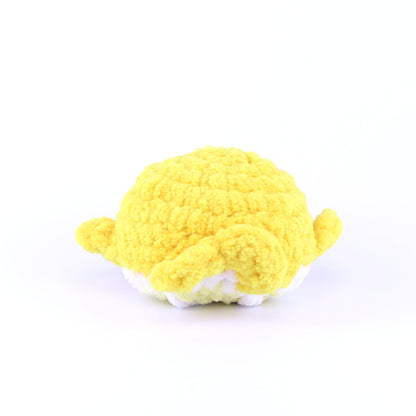 Lauren the Lemon Whale Crochet Plushie