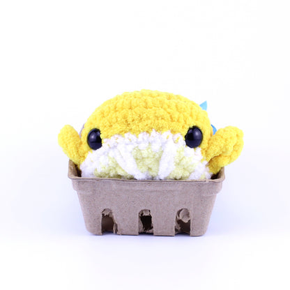 Lauren the Lemon Whale Crochet Plushie