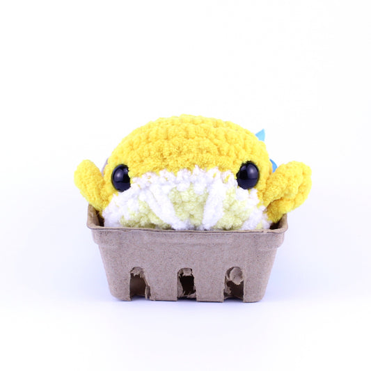 Lauren the Lemon Whale Crochet Plushie