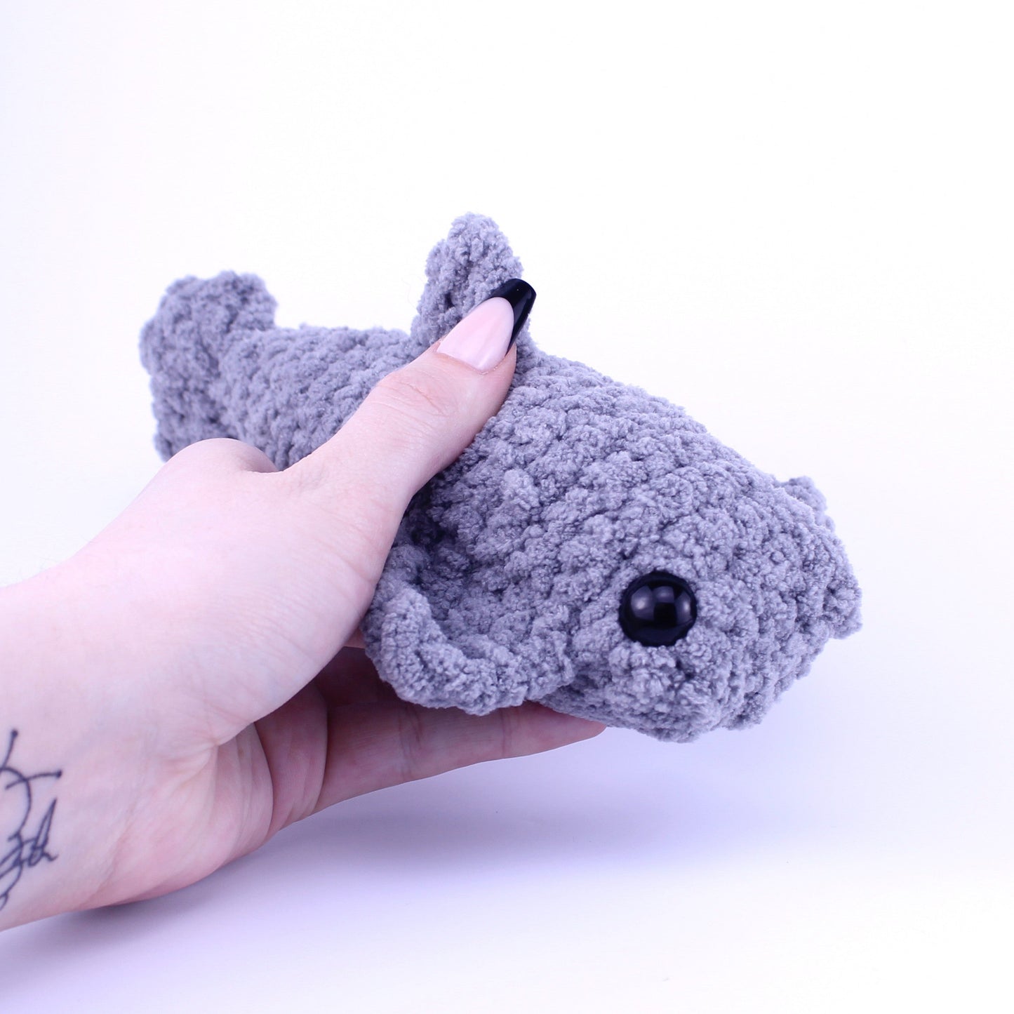 Nathaniel the Nurse Shark Crochet Plushie