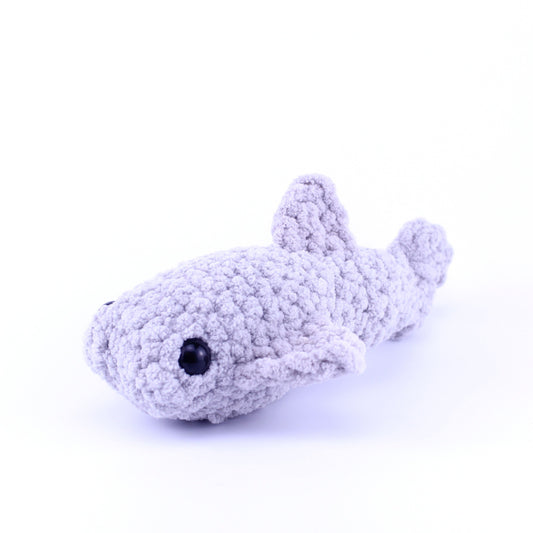 Nathaniel the Nurse Shark Crochet Plushie