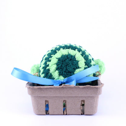 Wanda the Watermelon Whale Crochet Plushie