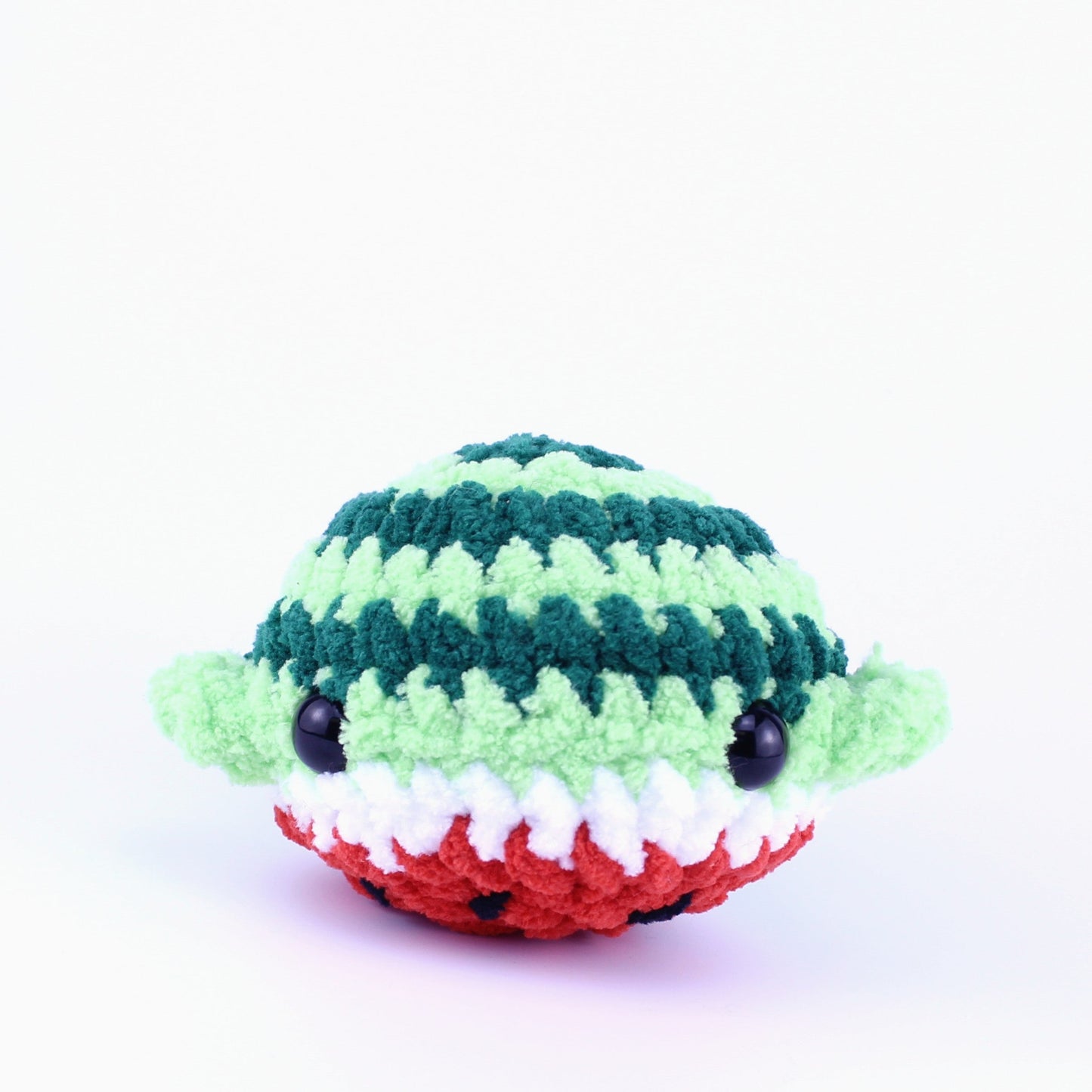 Wanda the Watermelon Whale Crochet Plushie