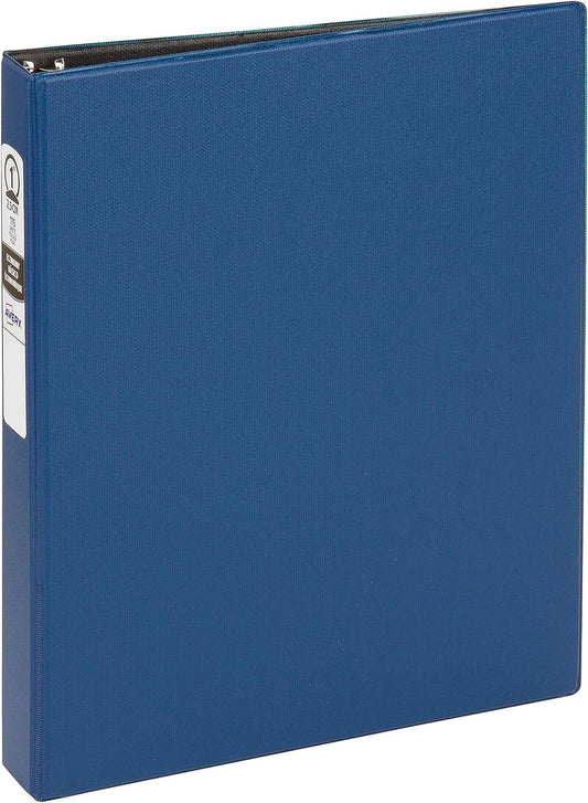 3 Ring Binder- 1 - Blue