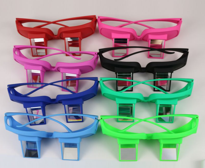 Lazy Periscope Horizontal Reading Glasses Language