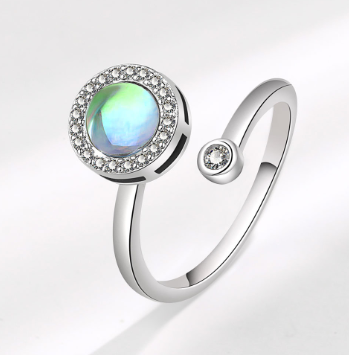 stylish women's rotatable ring