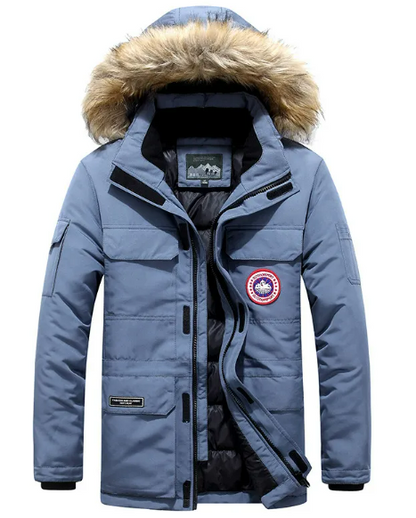 men's winter quilted jacket